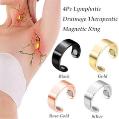 Lymphatic Drainage Therapeutic Magnetic Ring for Men and Women Buy 1 Get 1 Free