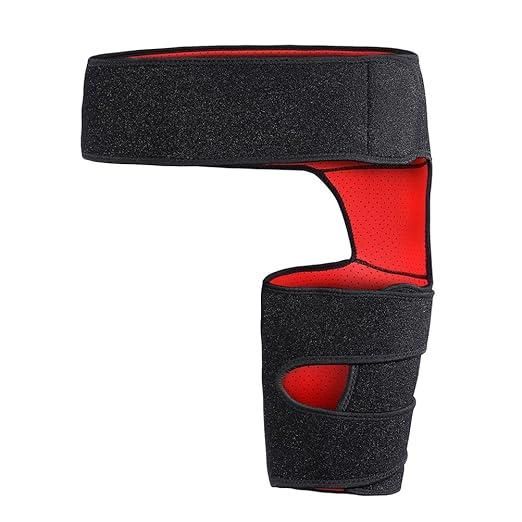 Hip Brace Compression Brace for Hamstring Injury Sprains Sciatic Nerve Fitness Running & Yoga