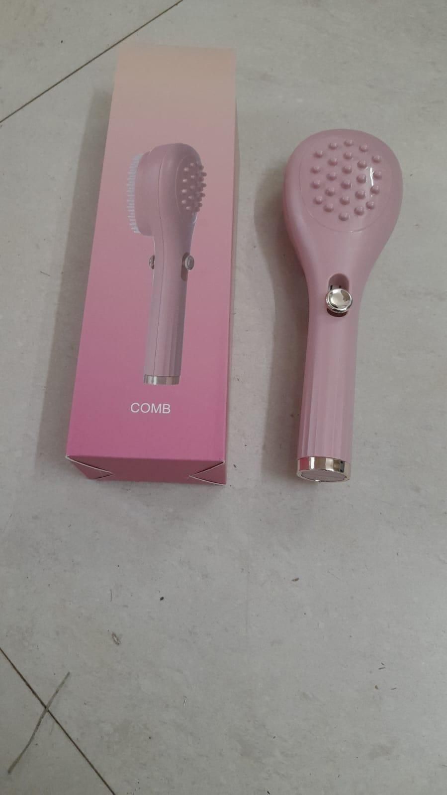 Scalp Massage Comb with Retractable Bristle