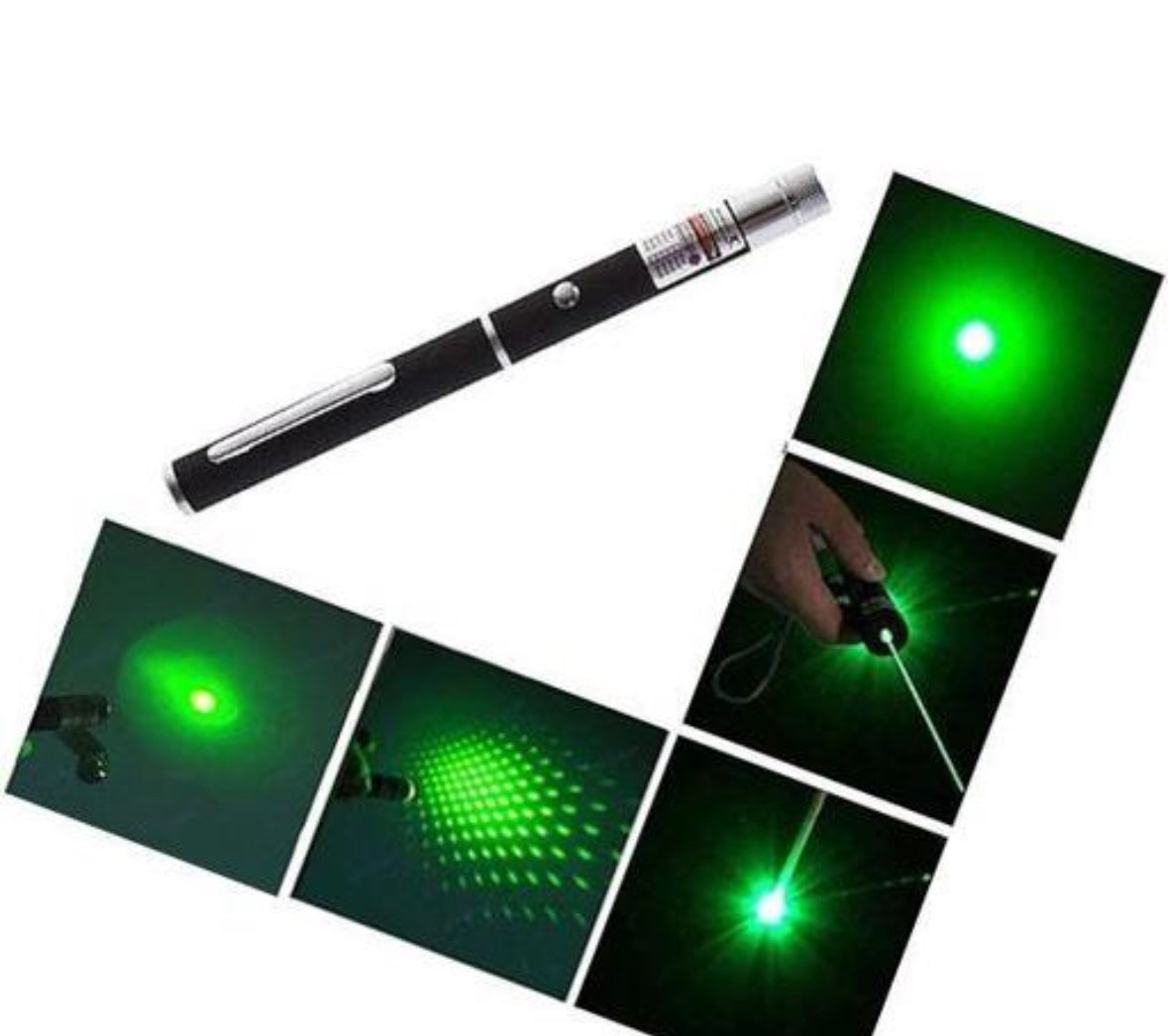 Lambent green laser pointer