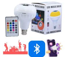 lambent  Colourful Music Player With Remote Control Smart Bulb