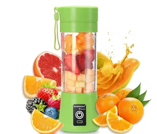 lambent  450 W Juicer Mixer Grinder  (C07_Juicer USB Rechargeable 6-Blade Portable Juicer Blender | 1 Jar |